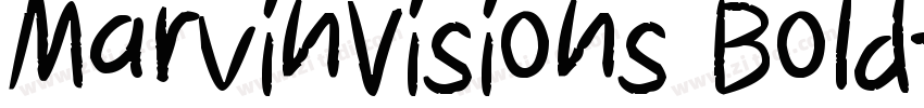 MarvinVisions Bold字体转换